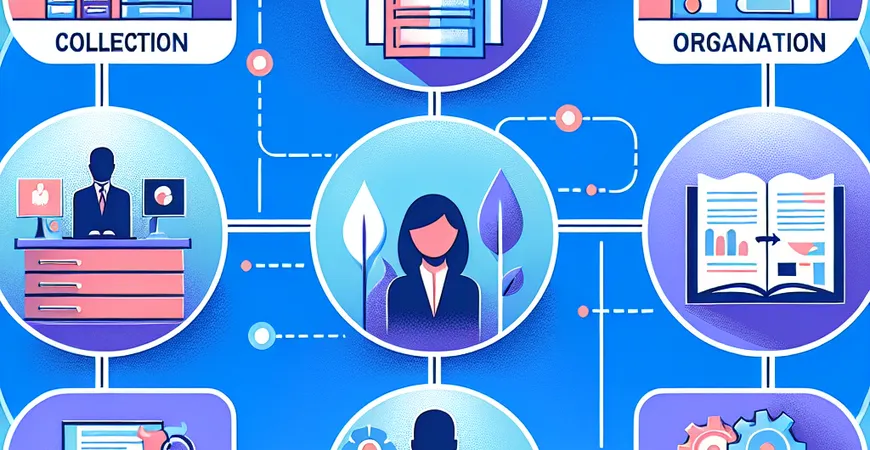 人事档案管理的 4 个关键环节：收集、整理、保管、利用